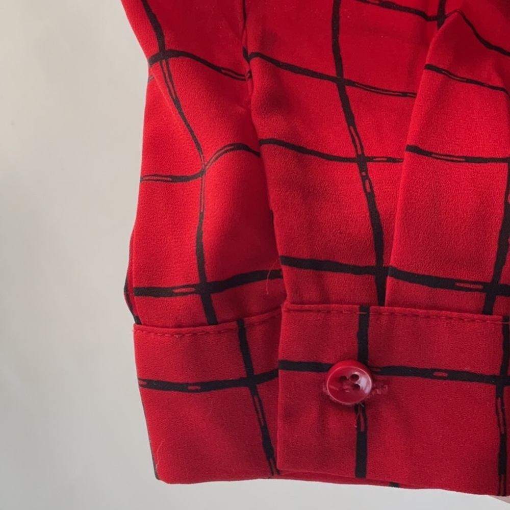 Dex Checkered Blouse - Picture 6 of 9